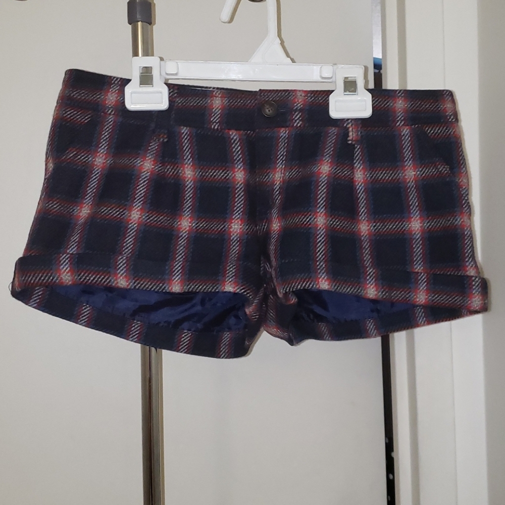 Hollister Plaid Shorts